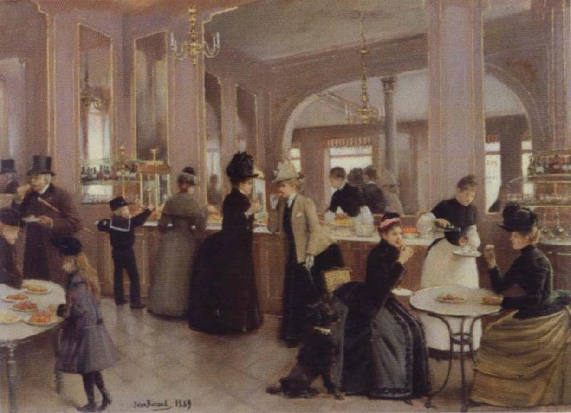 the Patisserie Gloppe on the Champs-Elysees, Jean Beraud